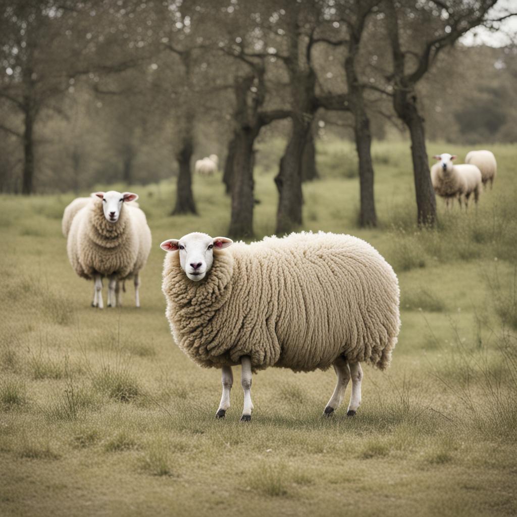 Grazing Sheep