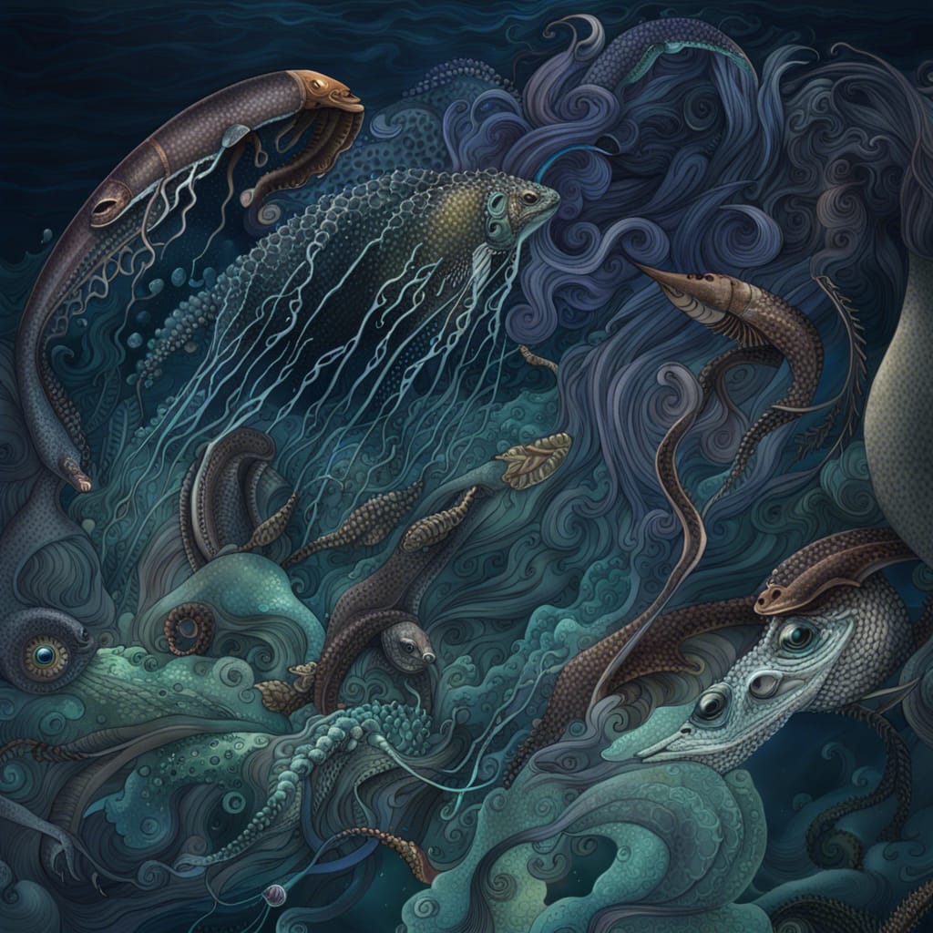 Deep Blue Art