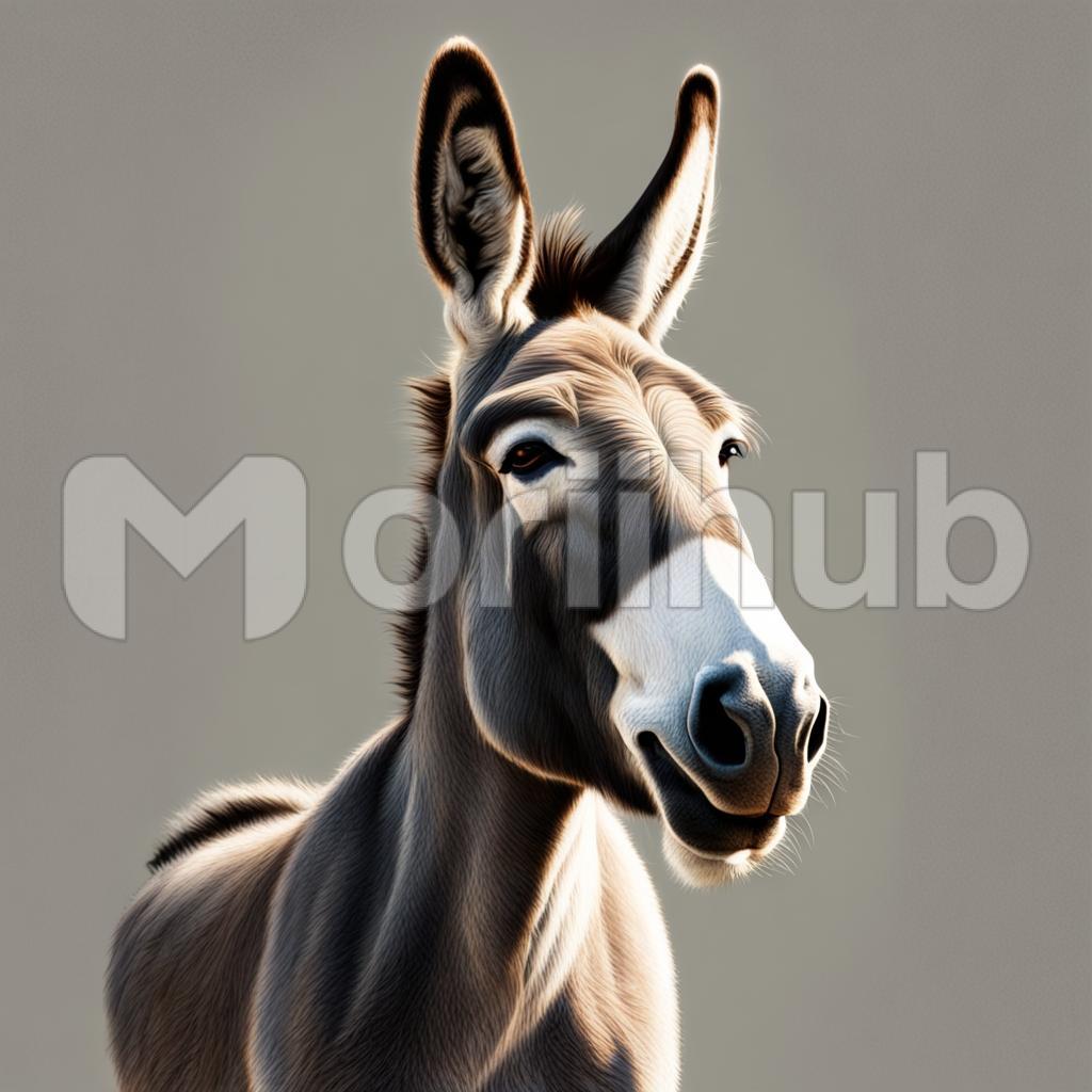 Donkey Portrait