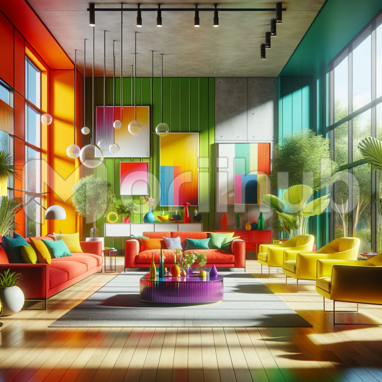 Vibrant Interiors