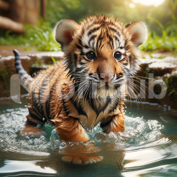 Baby Tiger Cub