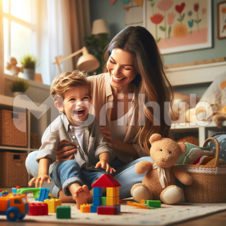 Mother And Son Moments