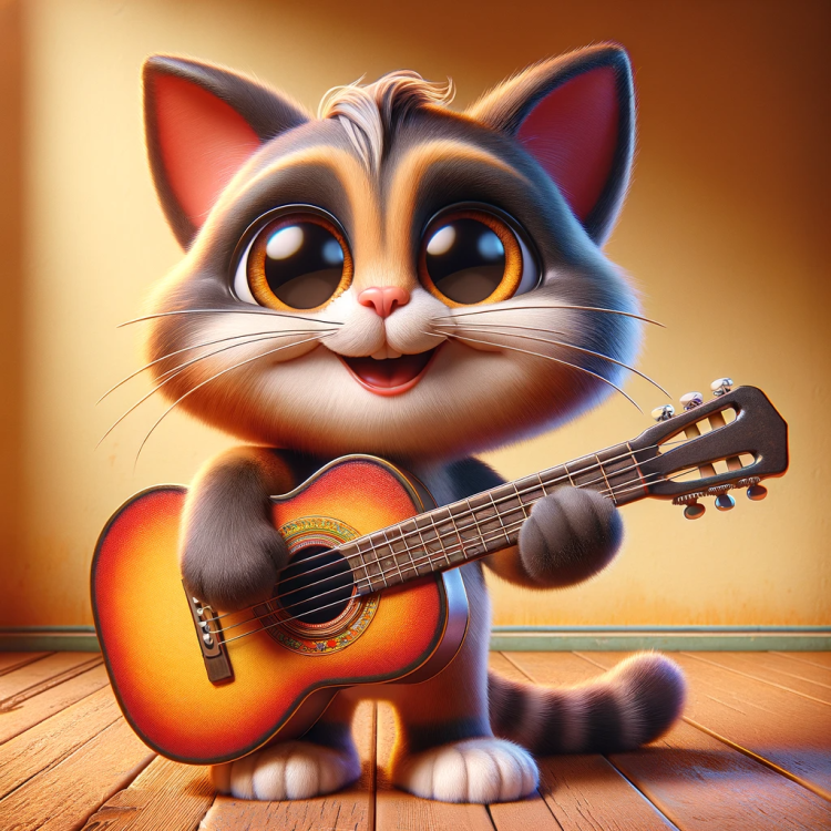 Cartoon Musician