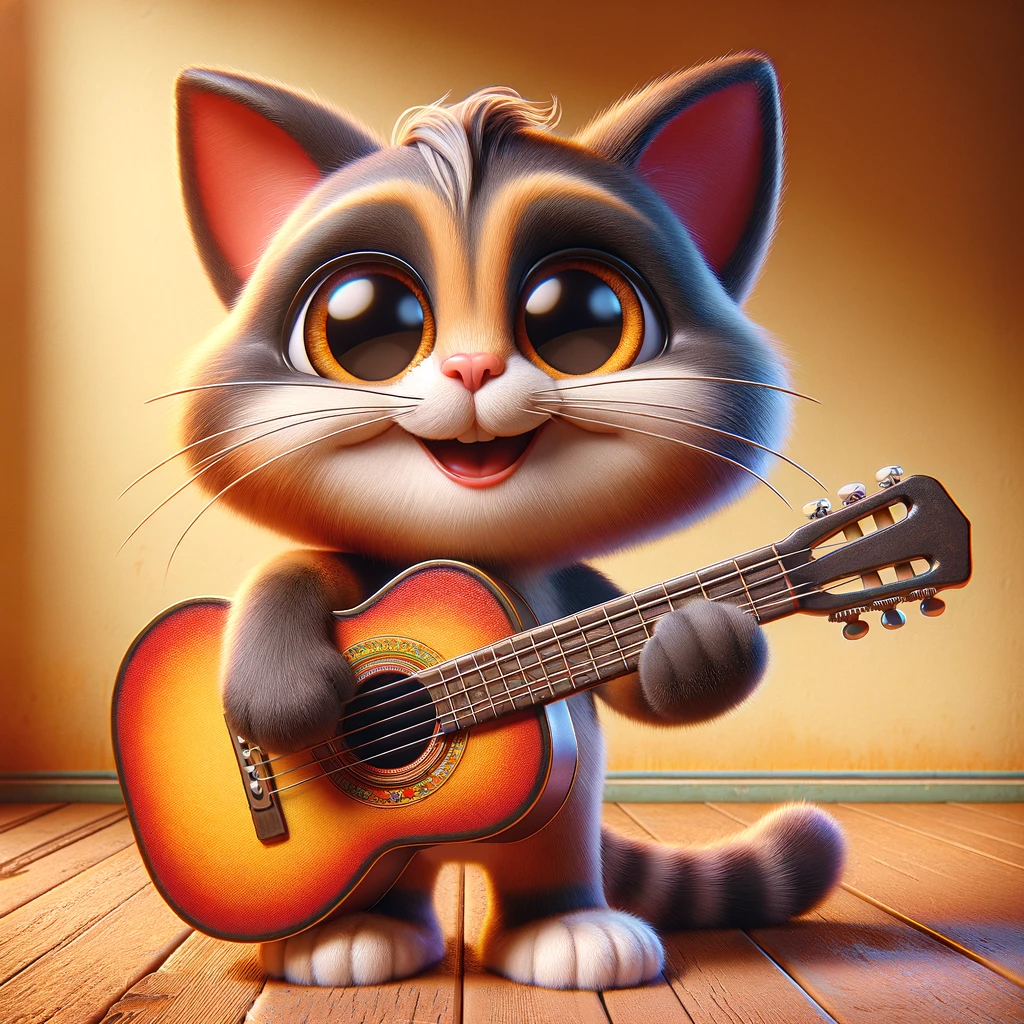 Cartoon Musician