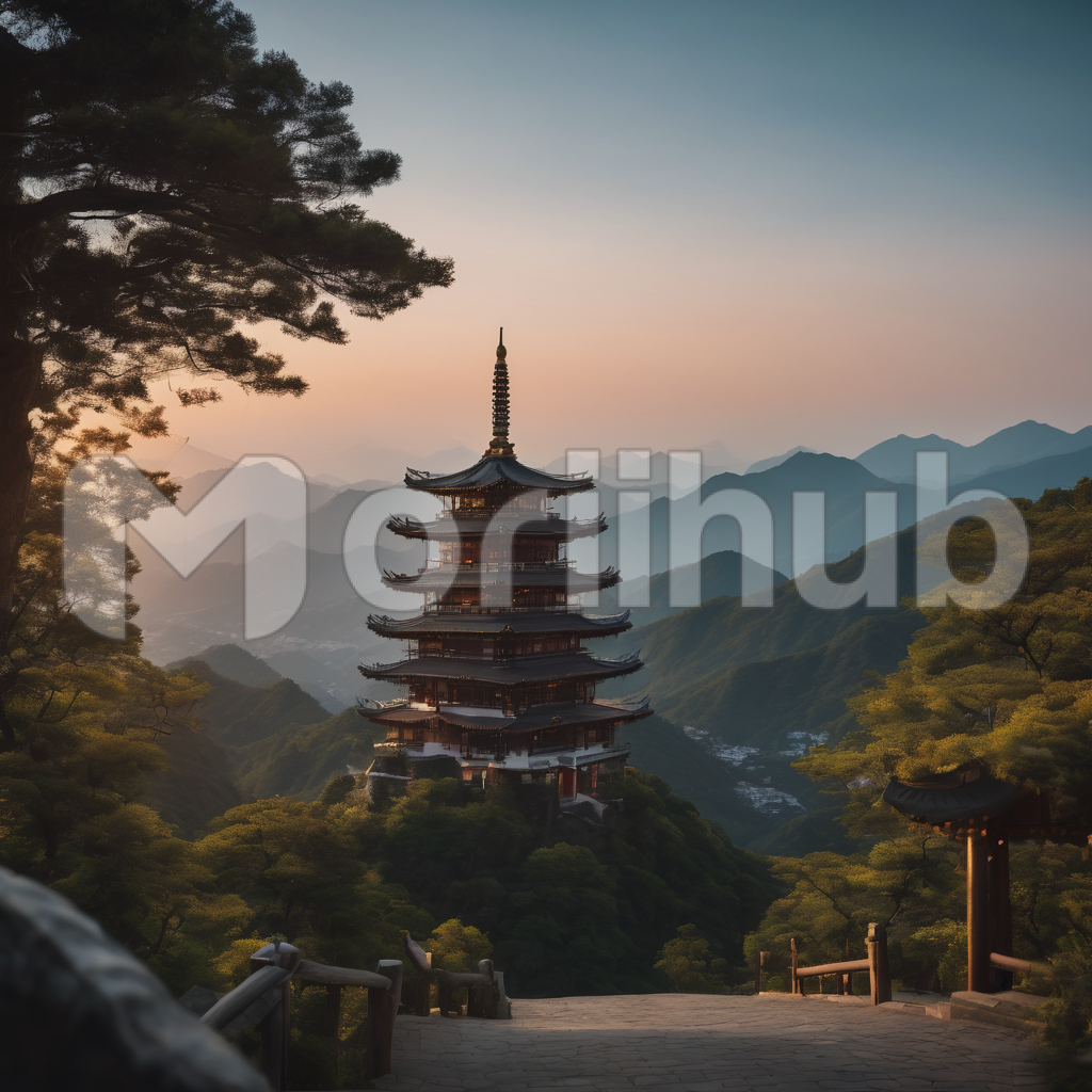 Pagoda Twilight Haven