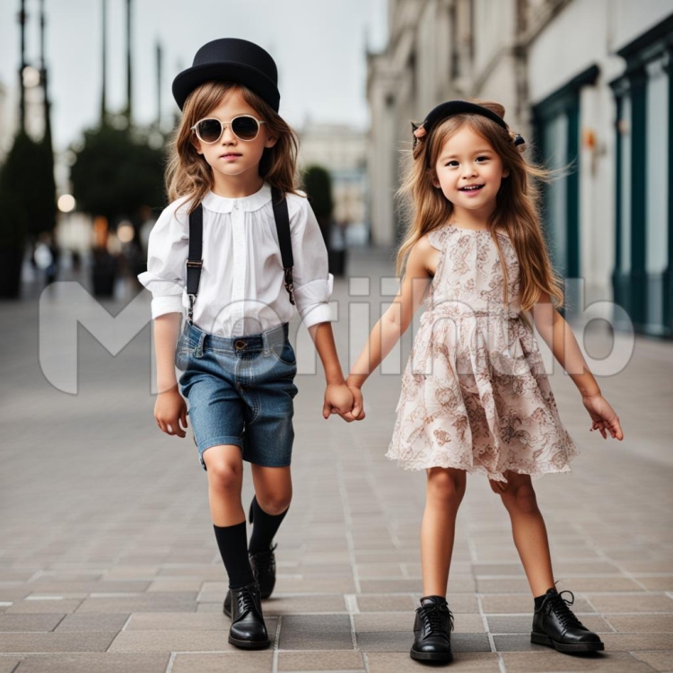 Fashionable Twosome