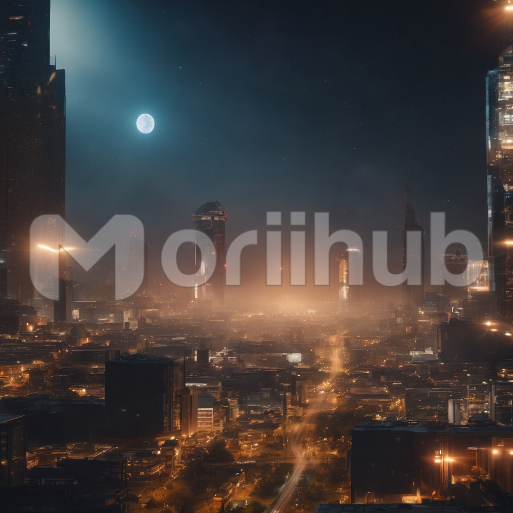 Moonlit Metropolis