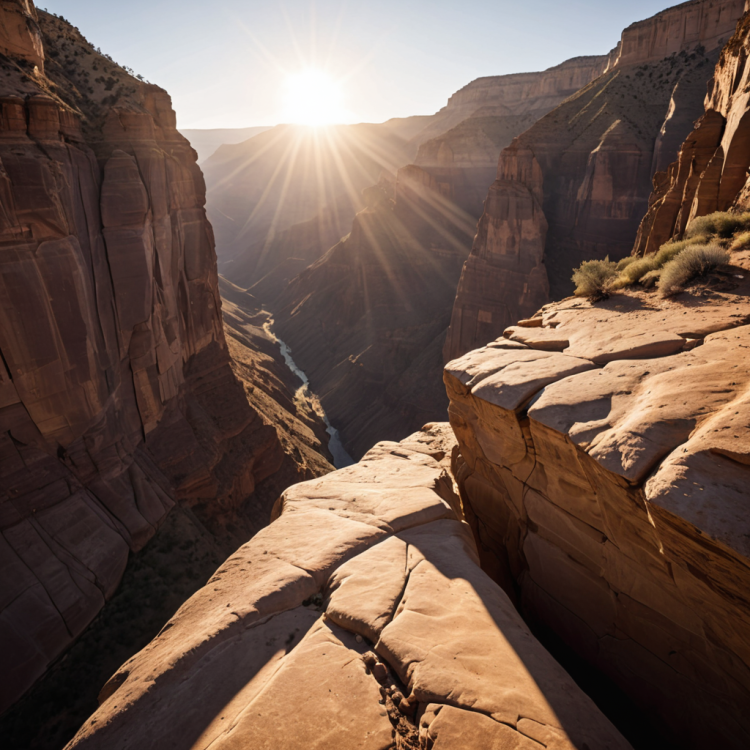 Sunlit Chasm