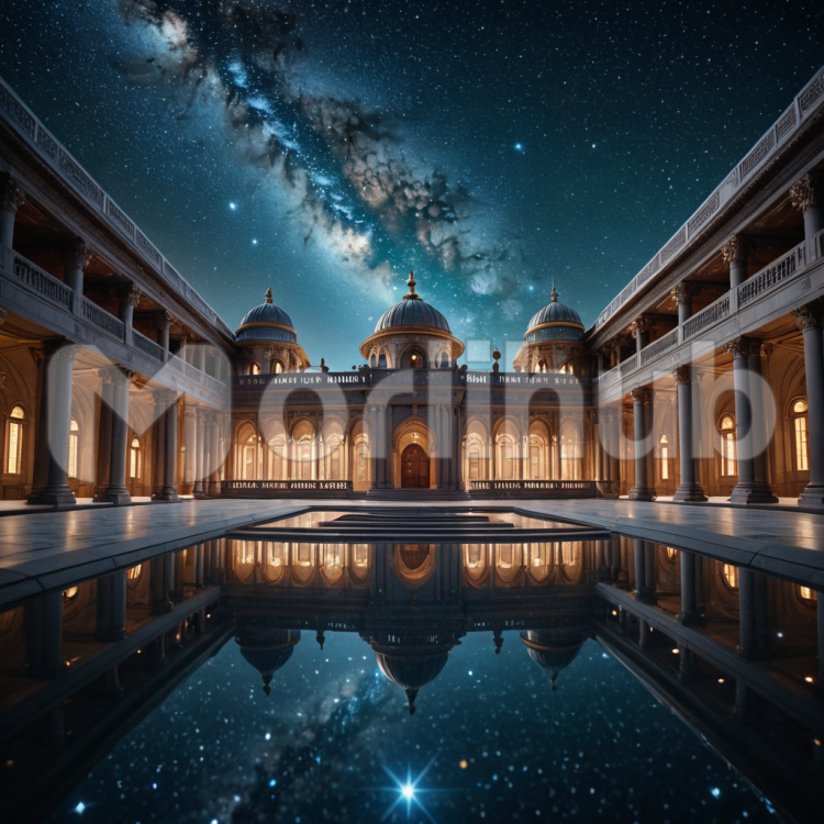 Starry Courtyard