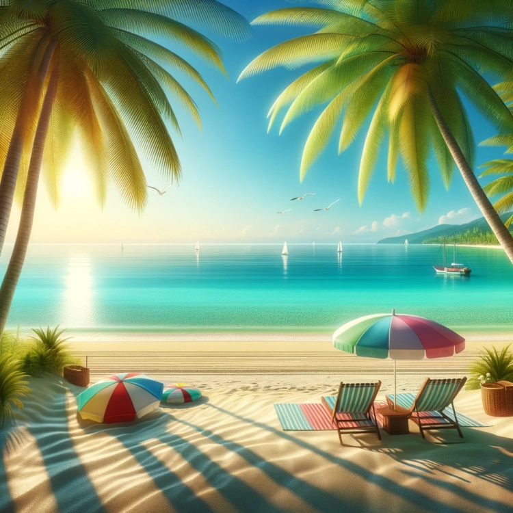 Palm Tree Shadows