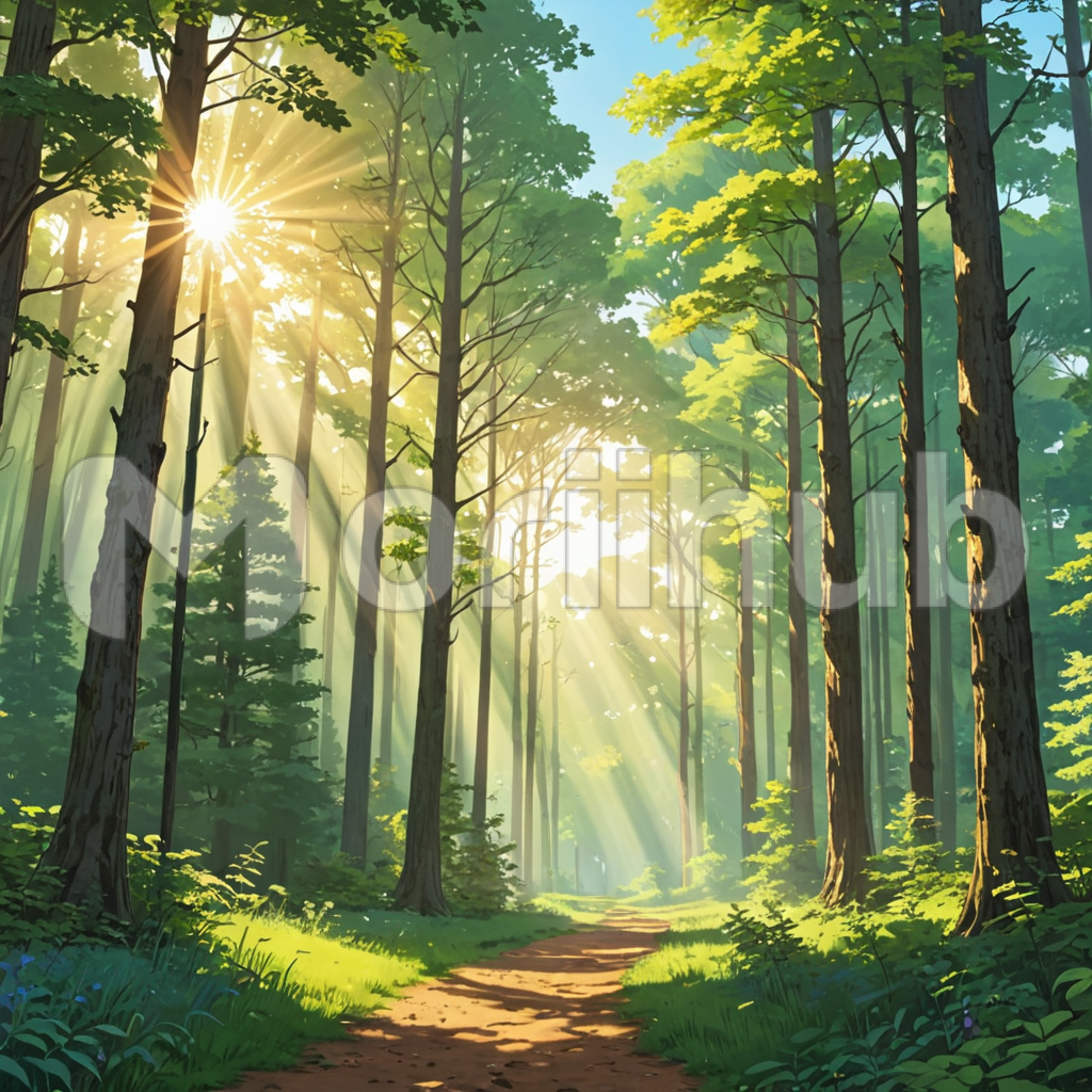 Radiant Woodland