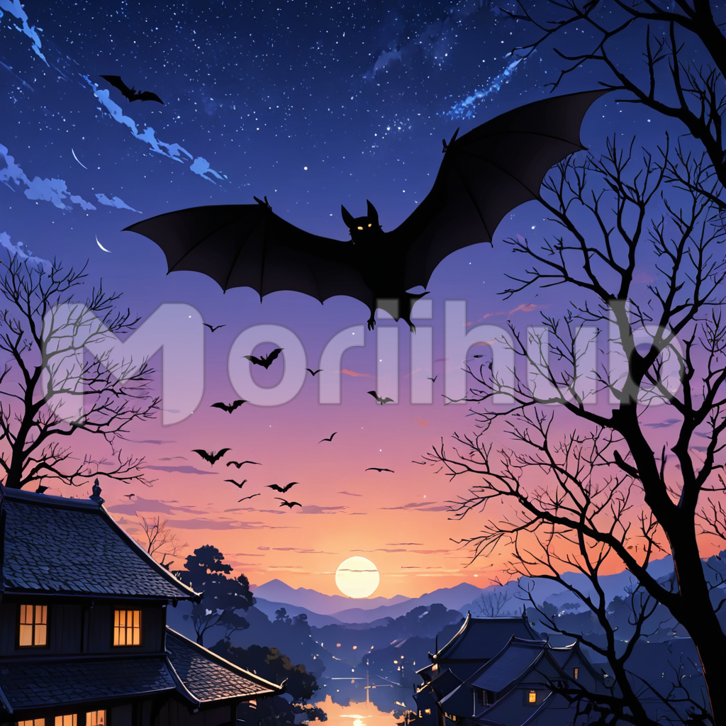 Bats Fluttering