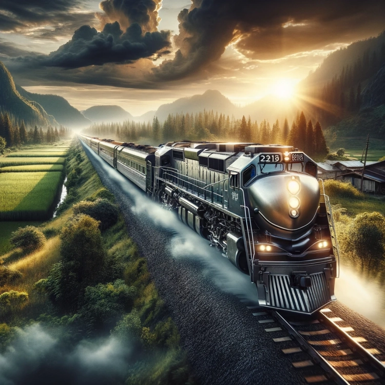 Powerful Locomotive