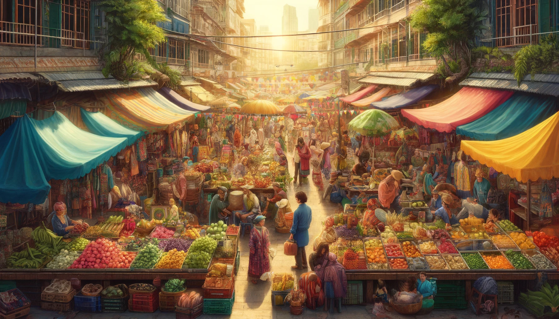 Colorful Shopping