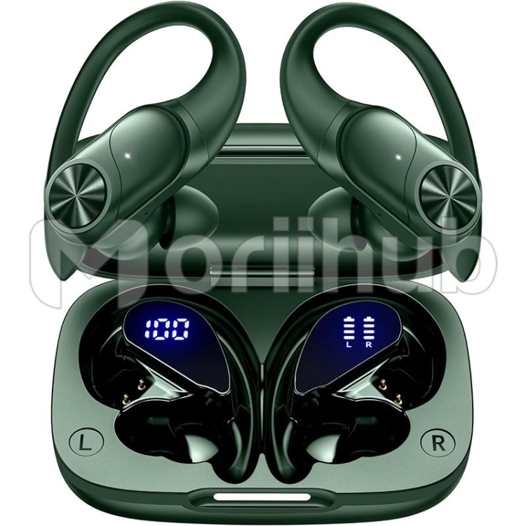 Wireless Earbuds 80hrs Playtime for TV Phone Laptop Olive