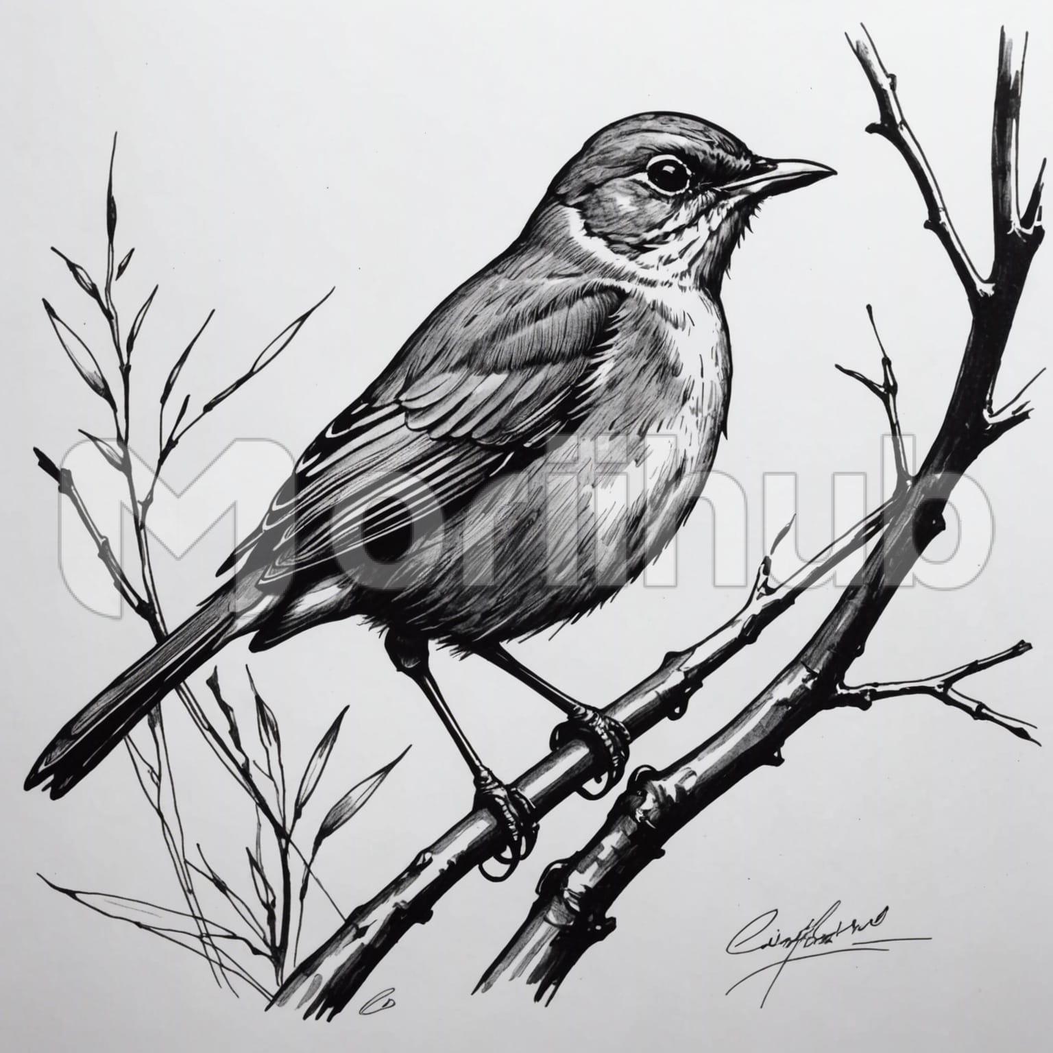 Bird Sketch