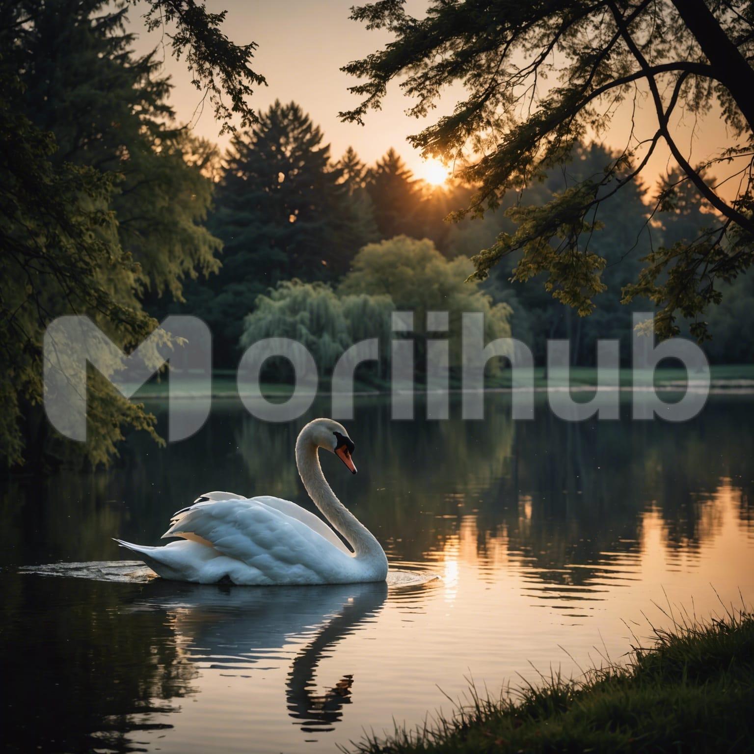 Swan's Evening