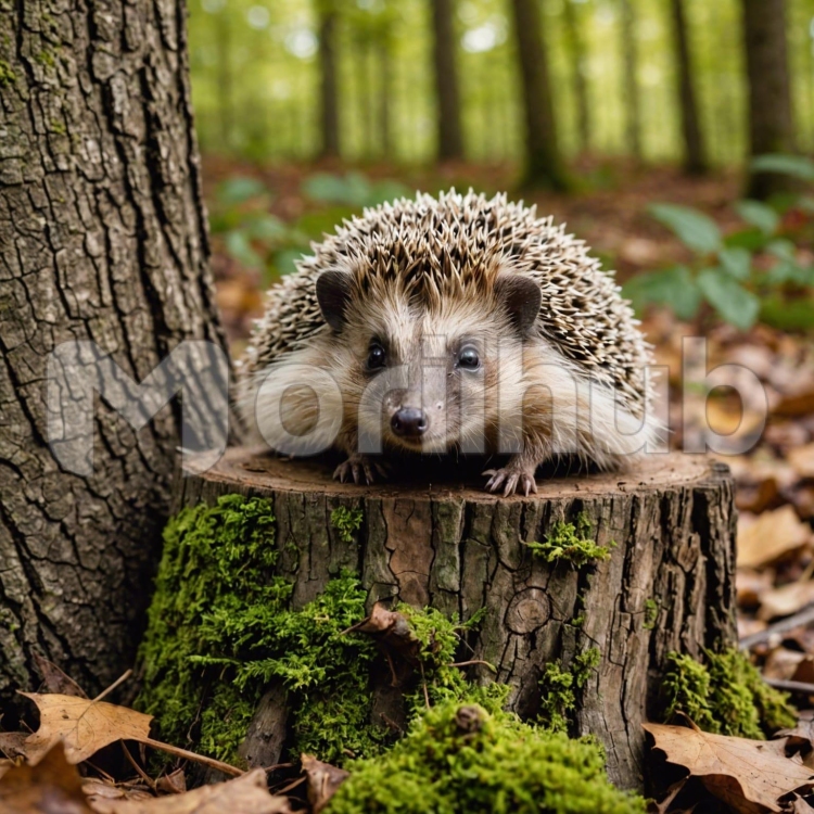 Hedgehog in Nature