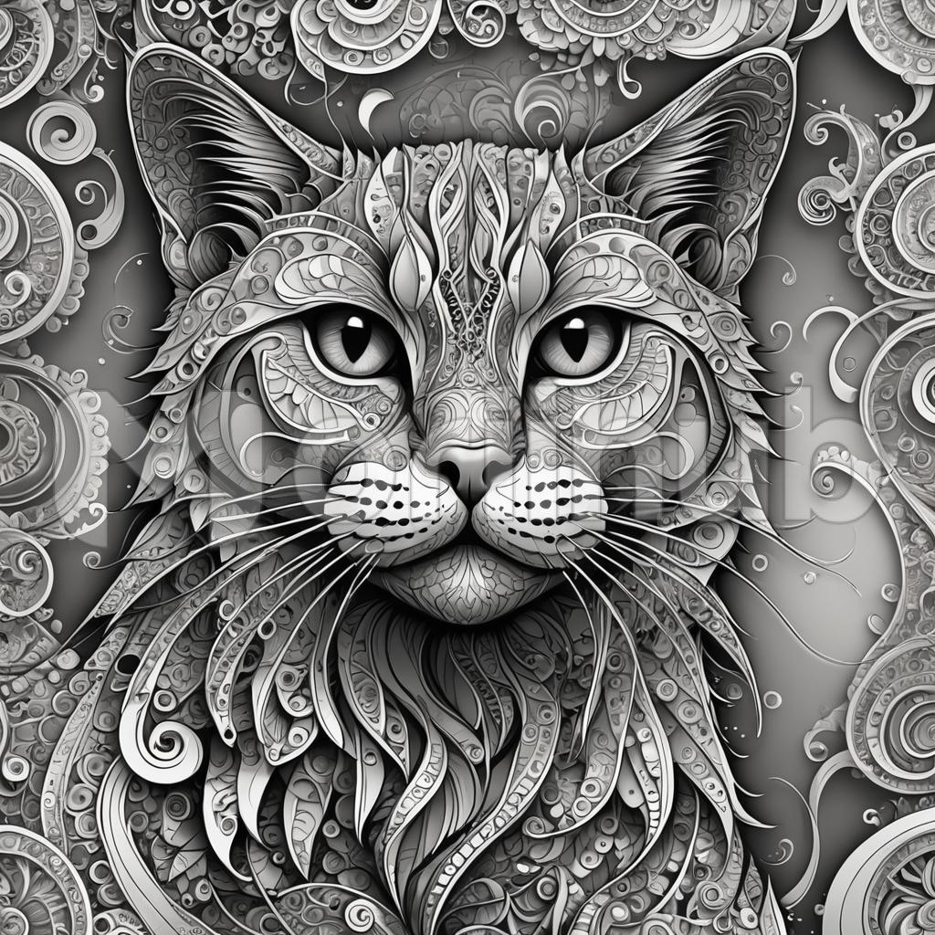 Feline Painting