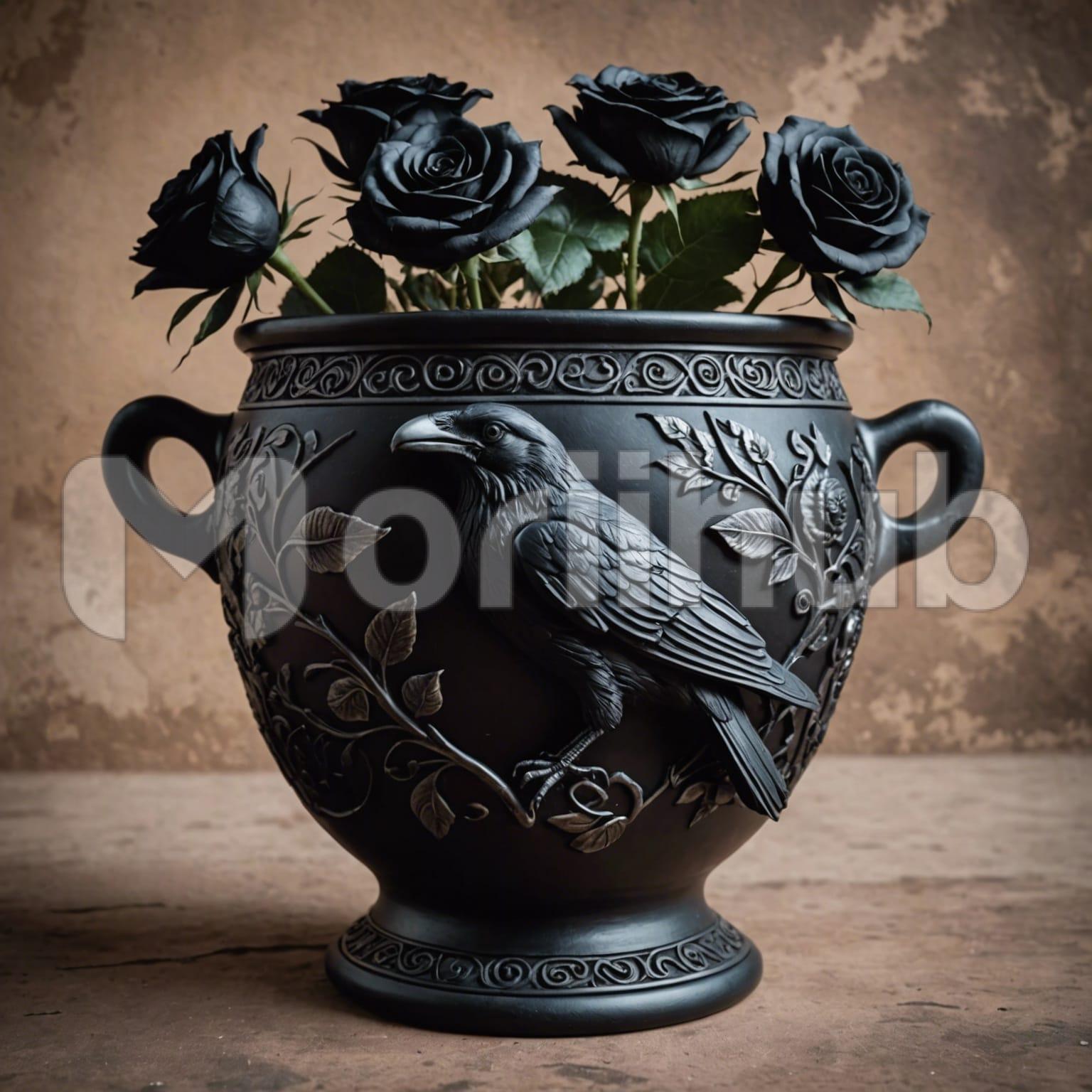 Gothic Rectangular Pot Gothic Pottery – MoriiHub