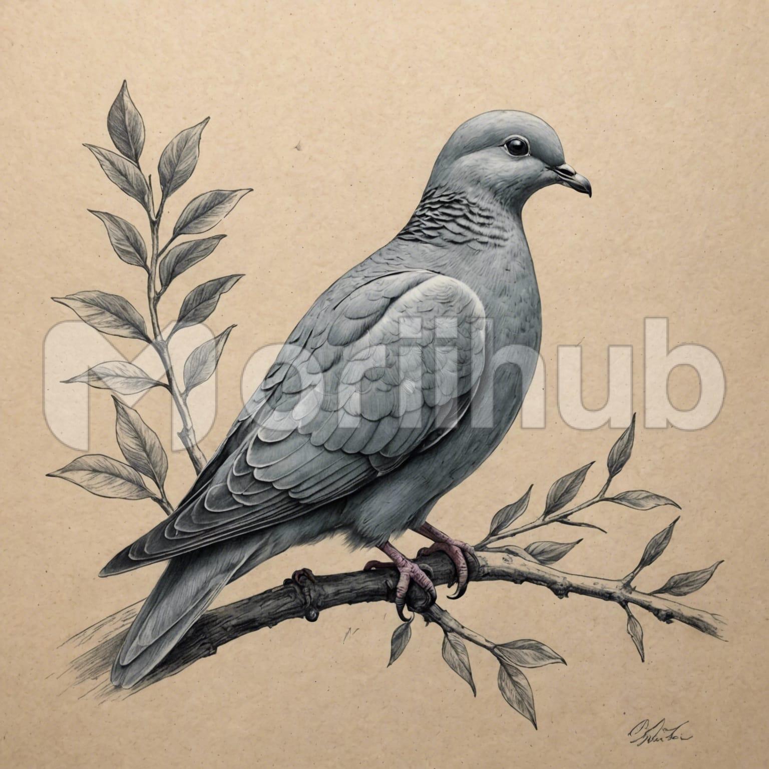 Dove Sketch