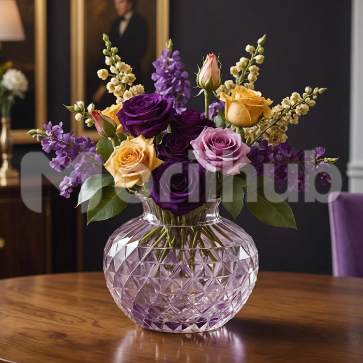 Crystal Vase Ensemble