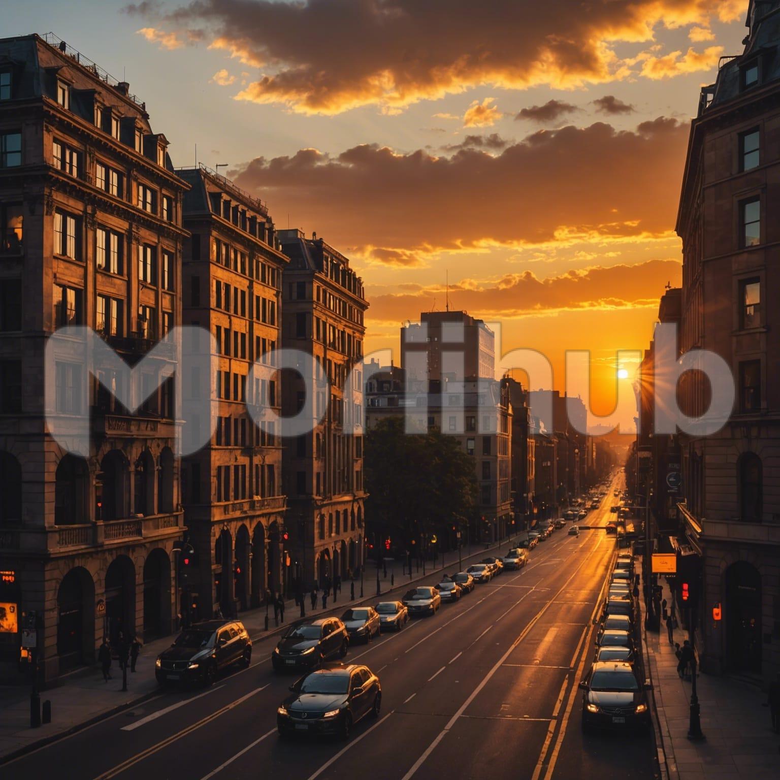 Serene Cityscape