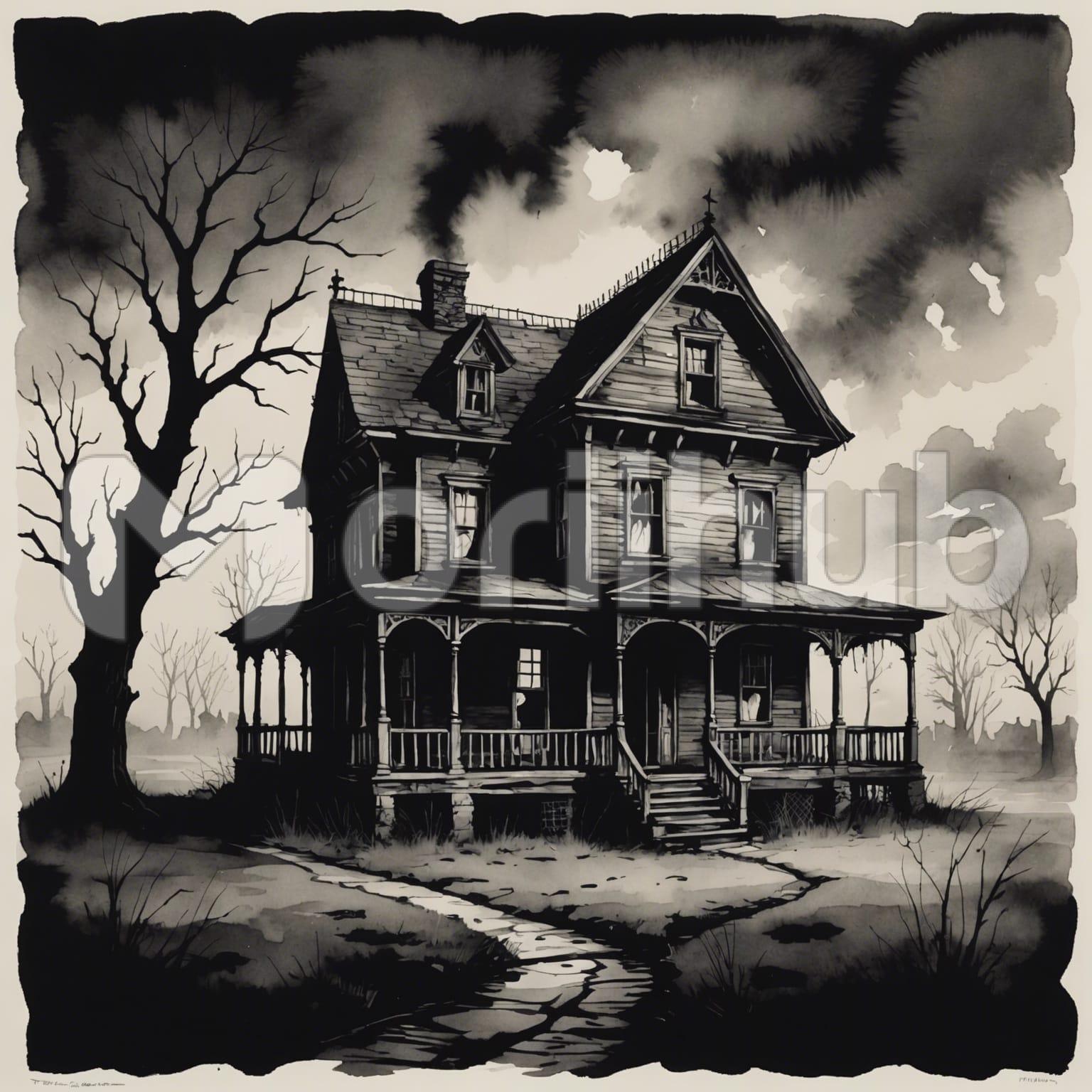 Cabin in Ink