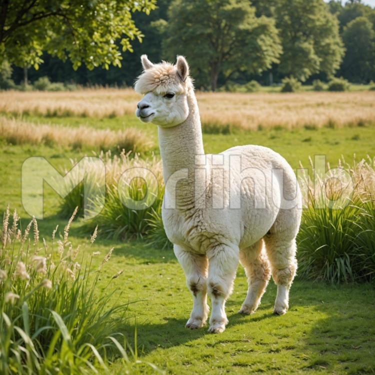 Alpaca in Tranquility