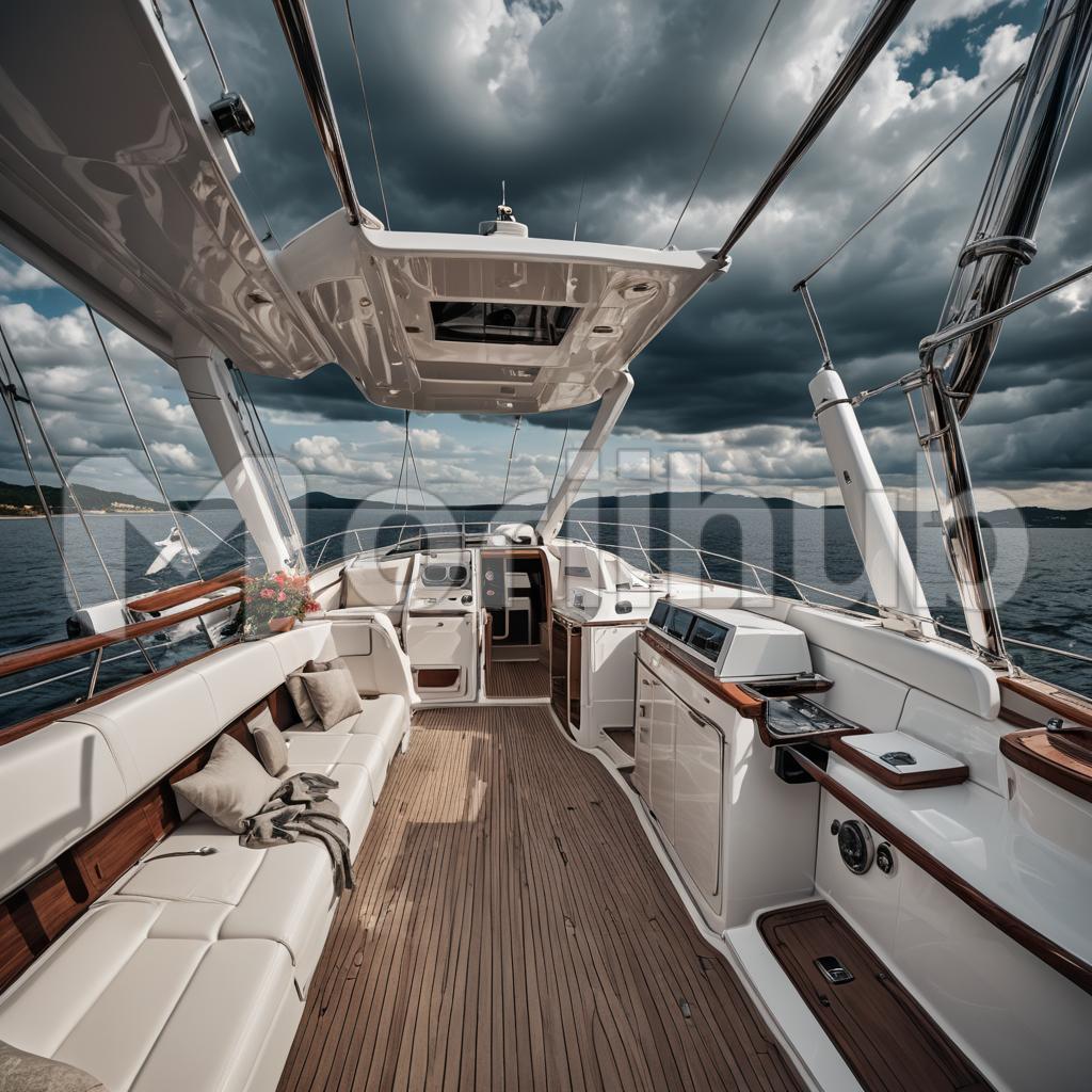 Gleaming Yacht
