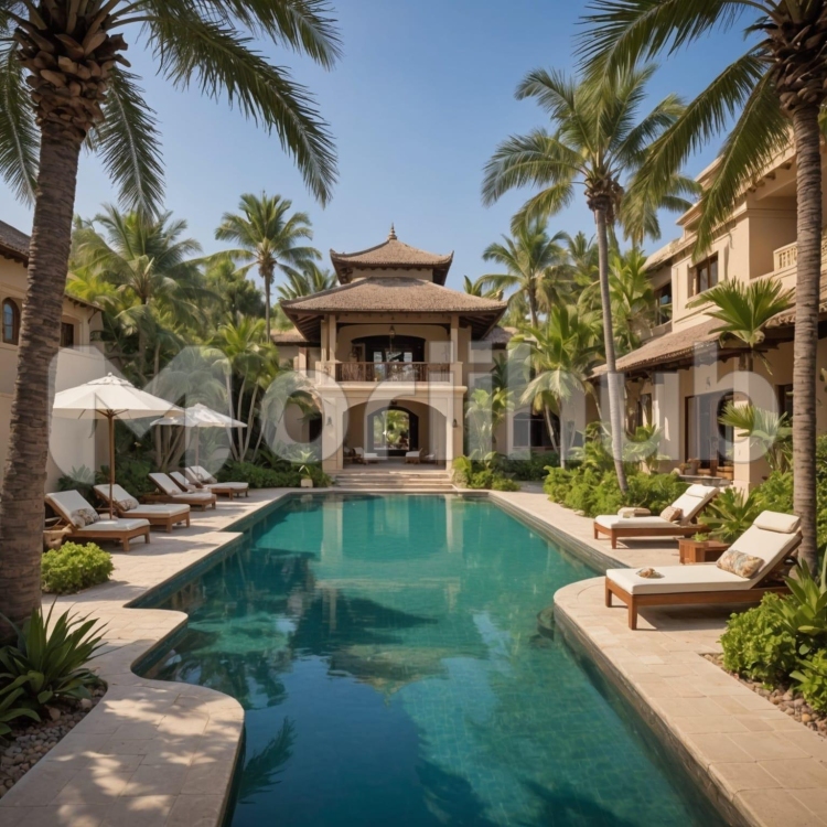 Breezy Poolside