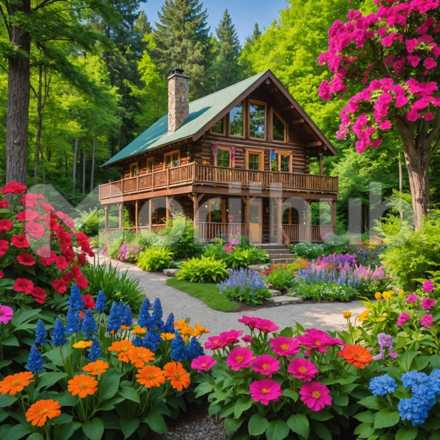 Cabin Scene