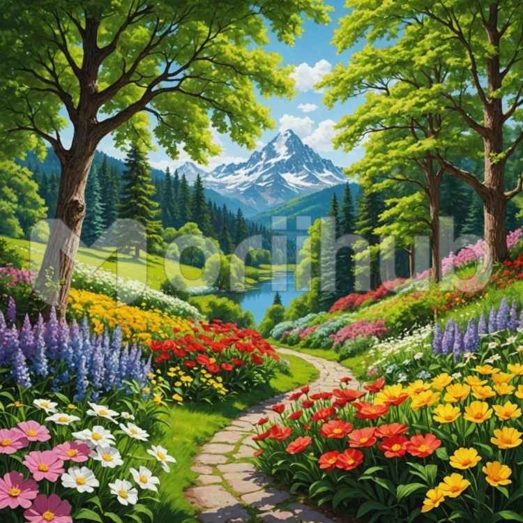 Trail in Bloom