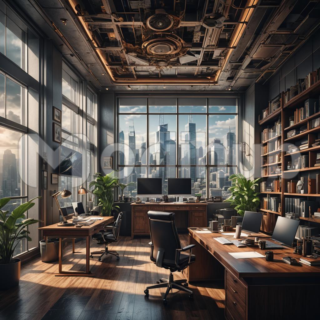 Skyscraper Office