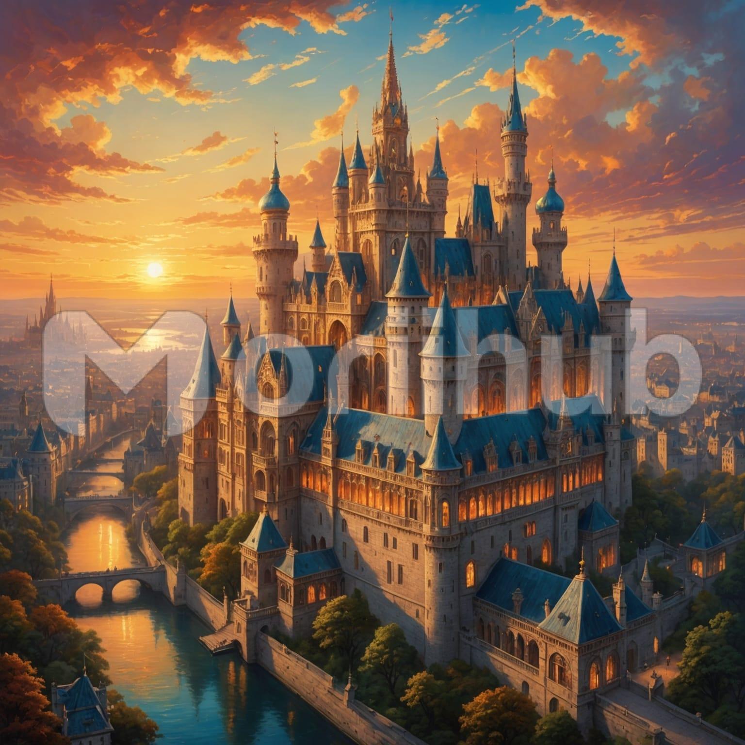 Castle at Sunset