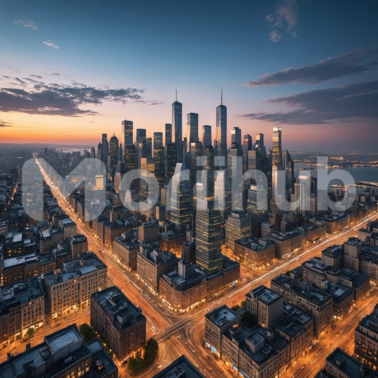 Cityscape at Dusk