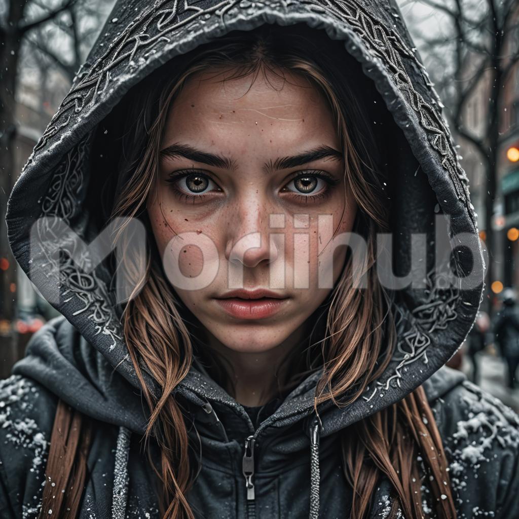 Girl In Hood