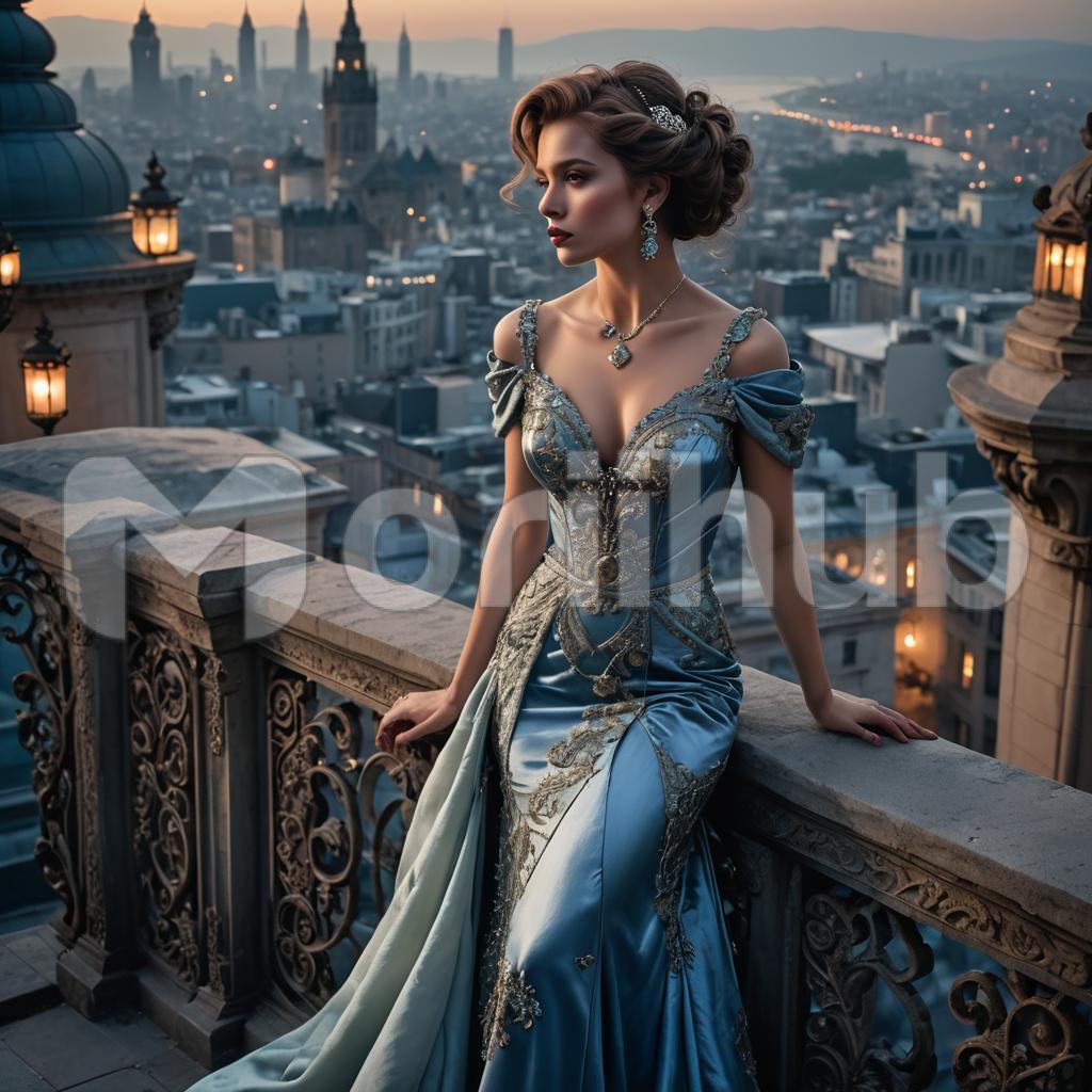 Lady In Blue