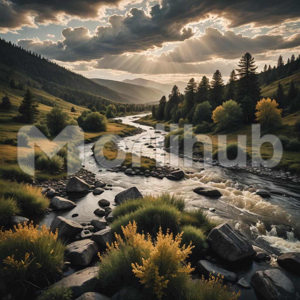 Clouds And Water