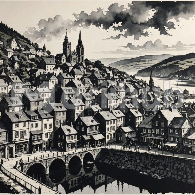 Town in Ink