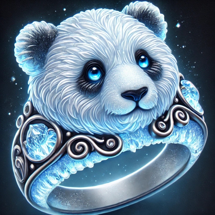 Ice Panda Ring