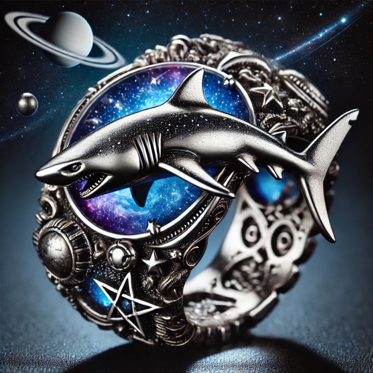 Space Shark Ring