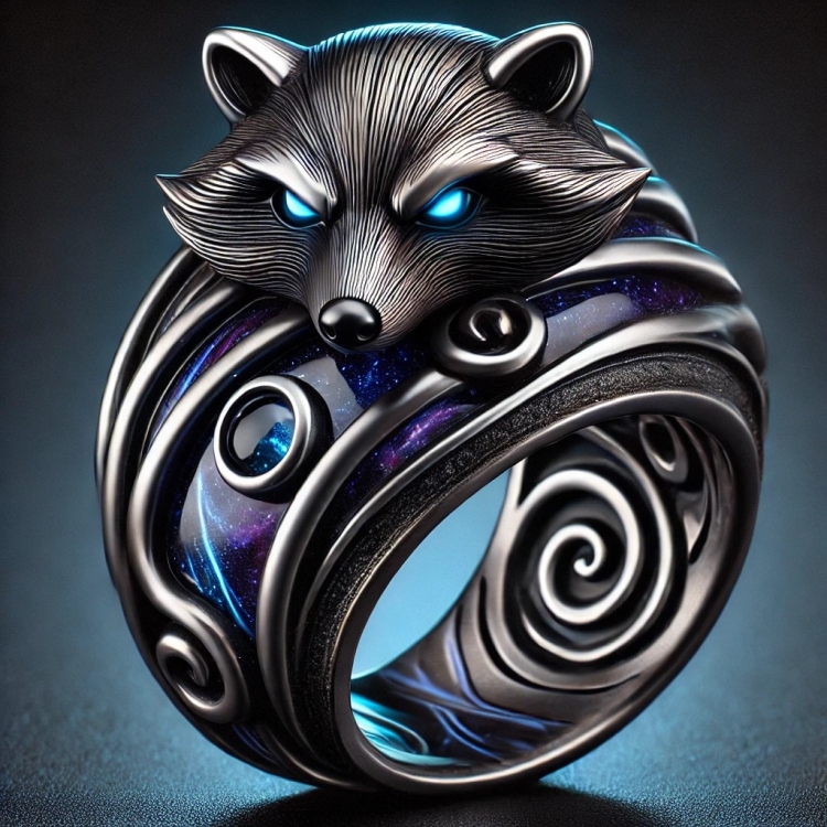 Void Racoon Ring