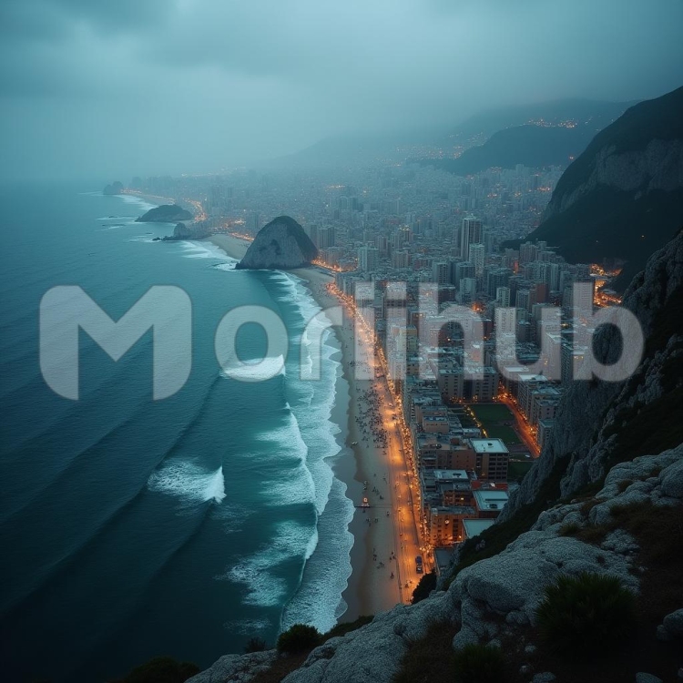 Cityscape By The Sea