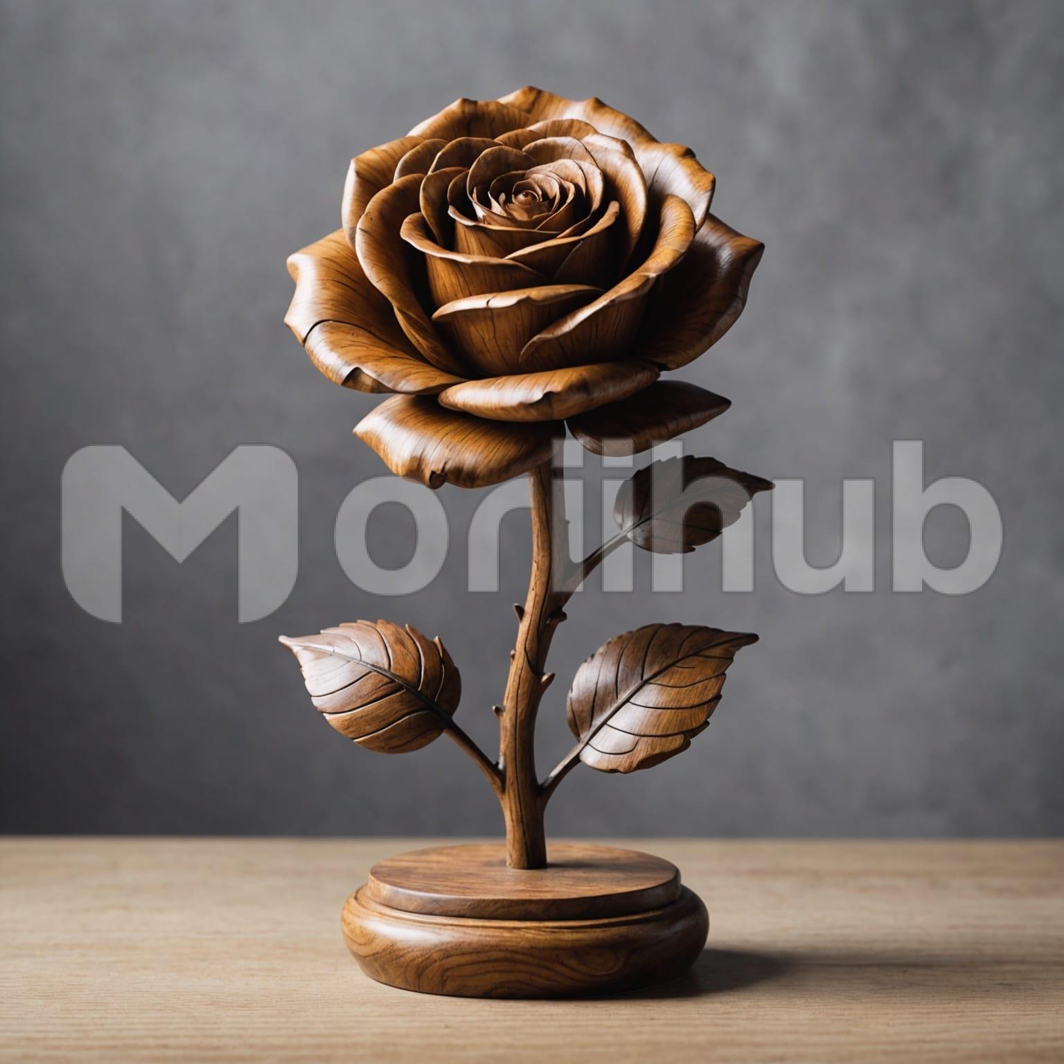 Rose Sculpture