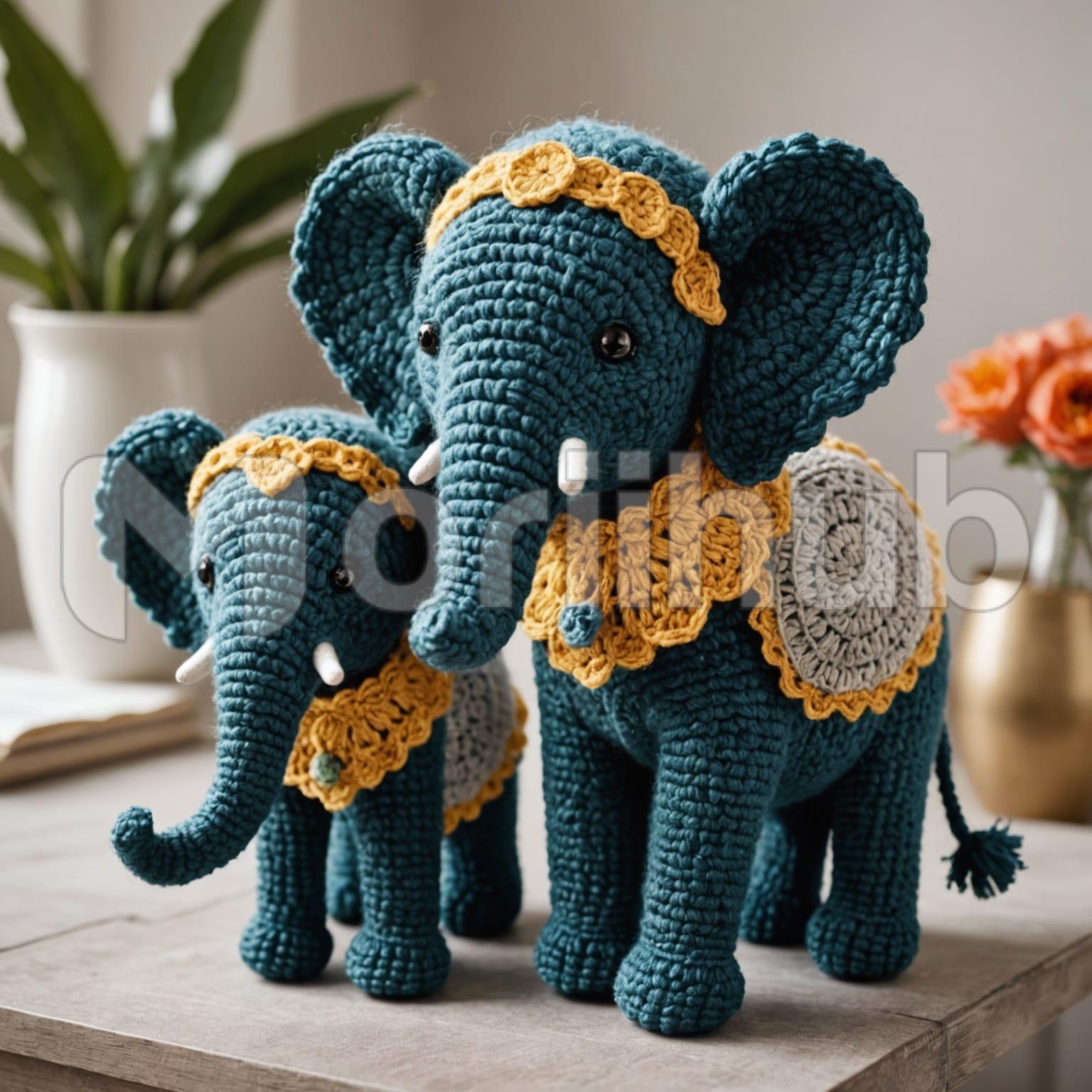 Crochet Elephants