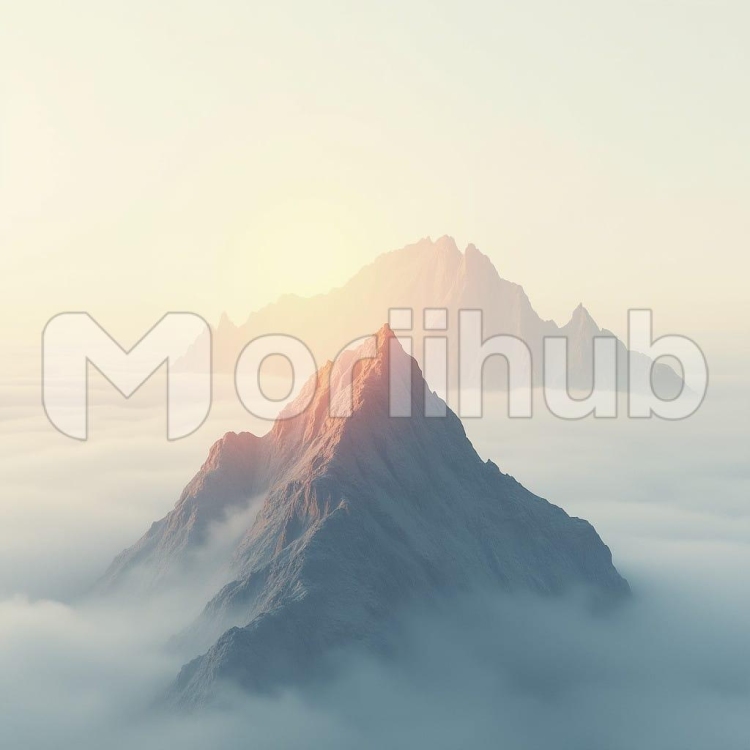 Peaks Above Clouds