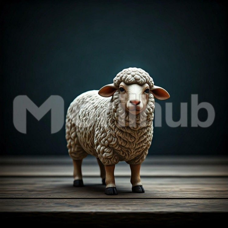 Sheep Figurine