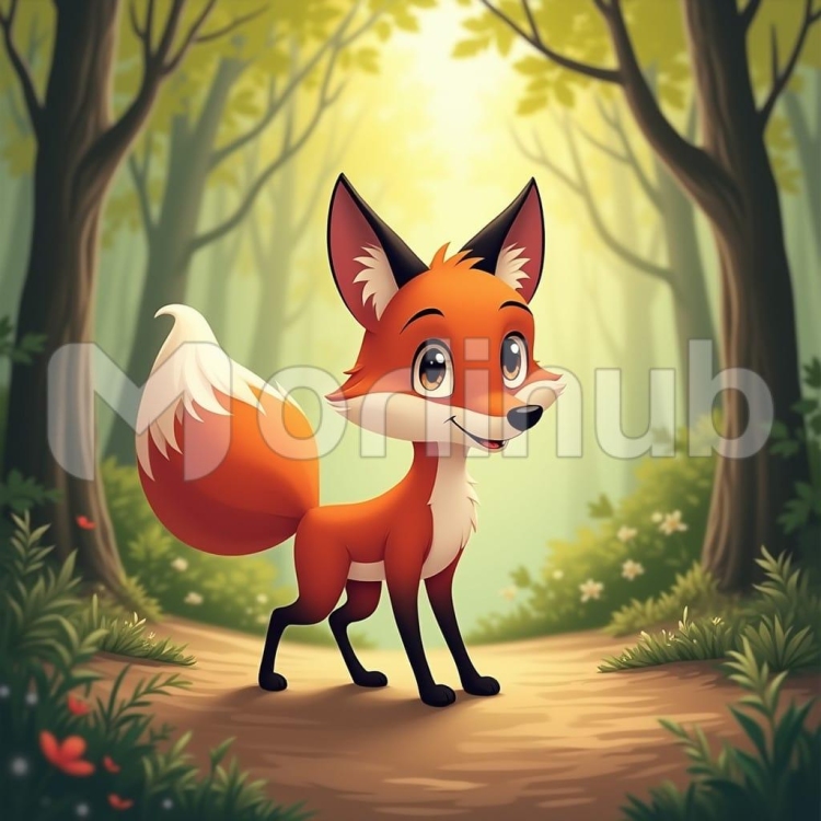 Cartoon Fox