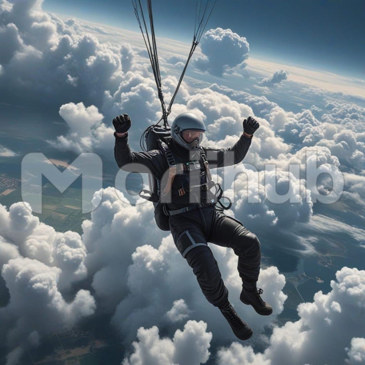 Sky diver